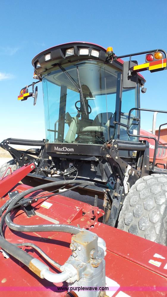 image for item BZ9070 2012 MacDon M205 self-propelled windrower
