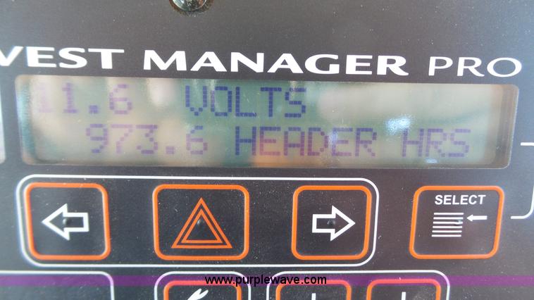 image for item BZ9070 2012 MacDon M205 self-propelled windrower