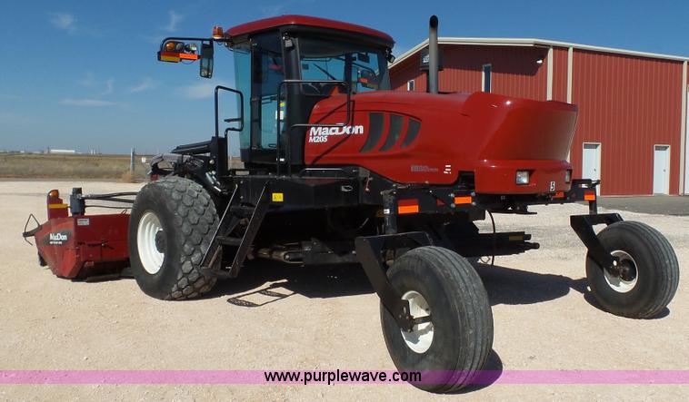 image for item BZ9071 2014 MacDon M205 self-propelled windrower