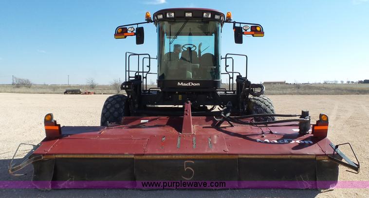 image for item BZ9071 2014 MacDon M205 self-propelled windrower