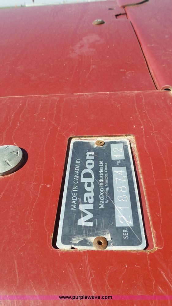 image for item BZ9071 2014 MacDon M205 self-propelled windrower