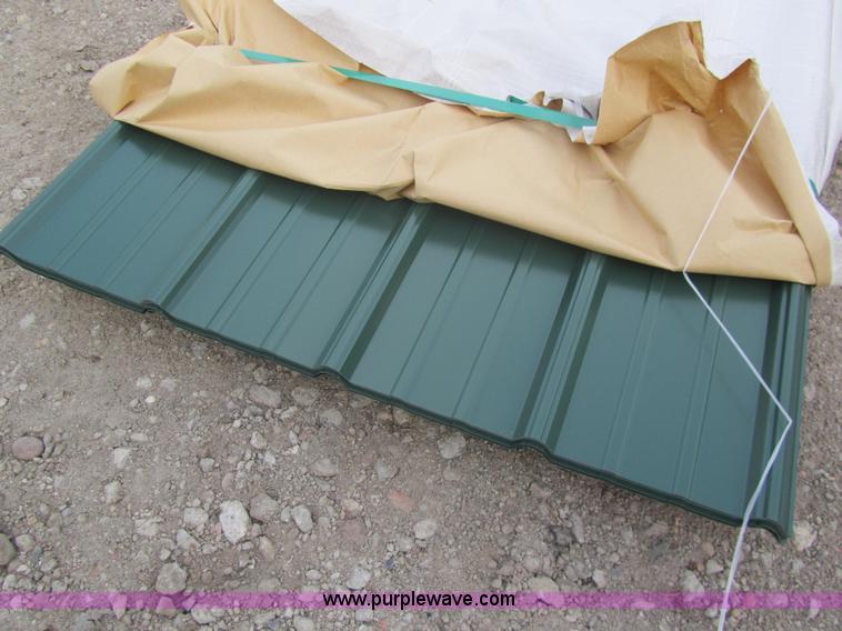 image for item F1182 (40) 18'L x 36"W metal siding/roofing sheets