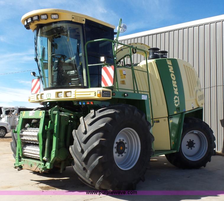 image for item J1257 2008 Krone Big X 1000 forage harvester