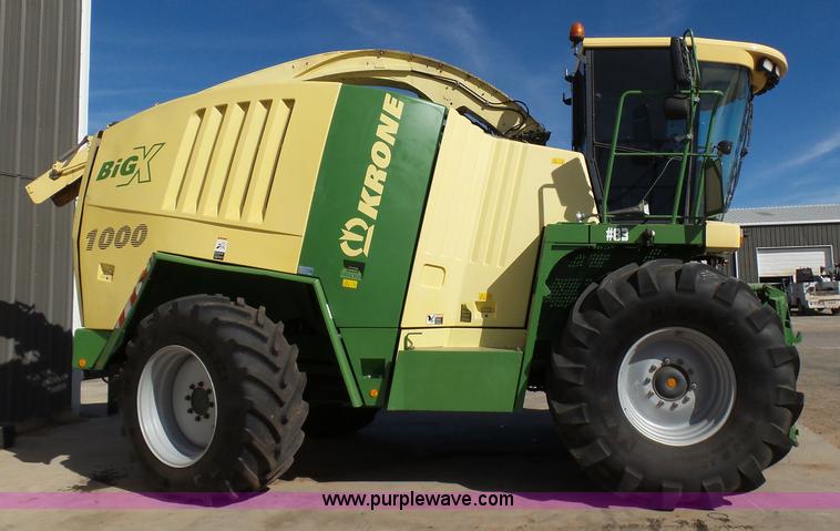 image for item J1257 2008 Krone Big X 1000 forage harvester