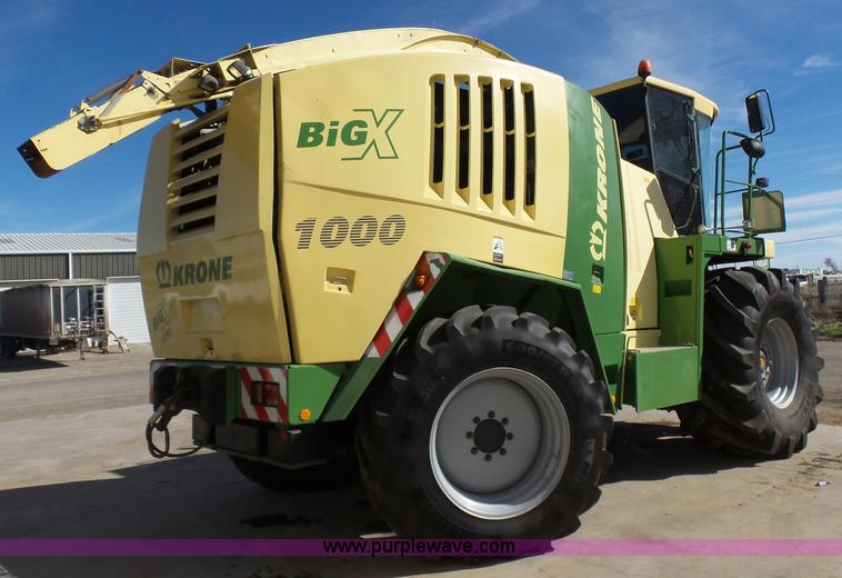 image for item J1257 2008 Krone Big X 1000 forage harvester