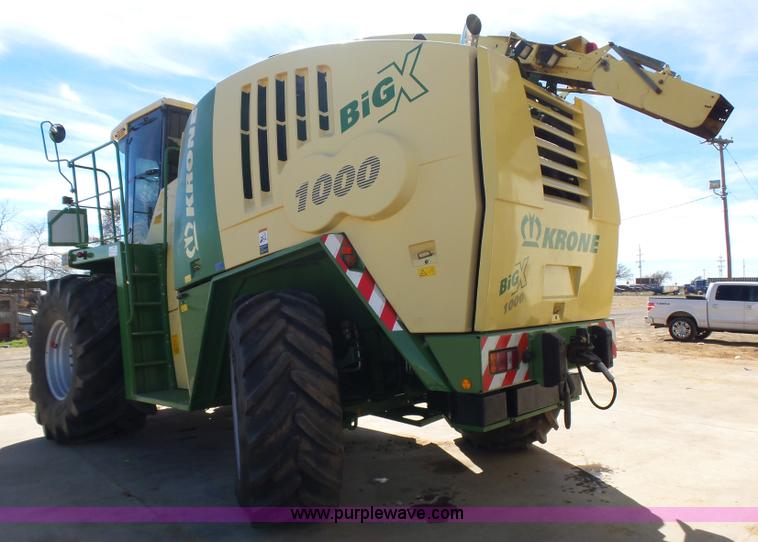 image for item J1257 2008 Krone Big X 1000 forage harvester