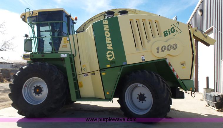 image for item J1257 2008 Krone Big X 1000 forage harvester