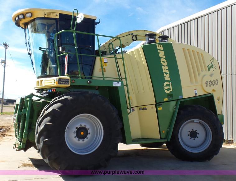 image for item J1257 2008 Krone Big X 1000 forage harvester