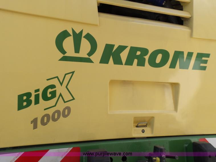 image for item J1257 2008 Krone Big X 1000 forage harvester