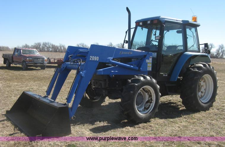 image for item J2886 1996 New Holland 7740 MFWD tractor