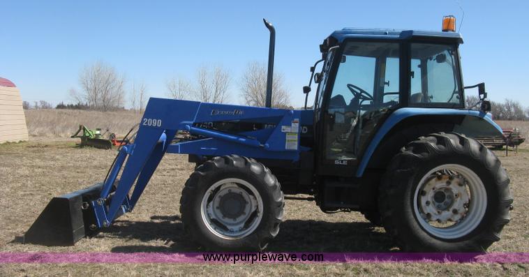 image for item J2886 1996 New Holland 7740 MFWD tractor