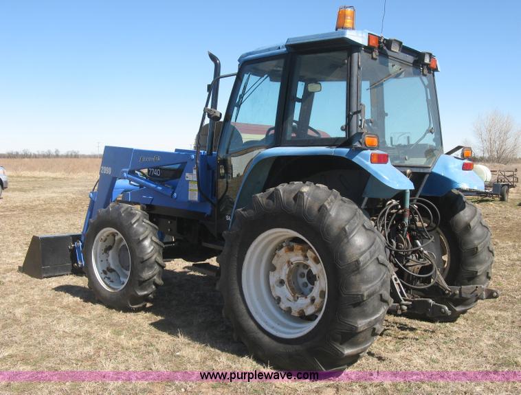 image for item J2886 1996 New Holland 7740 MFWD tractor