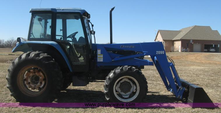 image for item J2886 1996 New Holland 7740 MFWD tractor