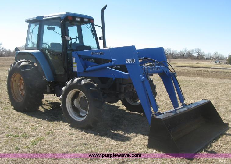 image for item J2886 1996 New Holland 7740 MFWD tractor