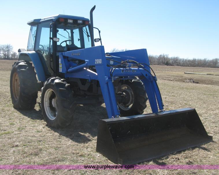 image for item J2886 1996 New Holland 7740 MFWD tractor