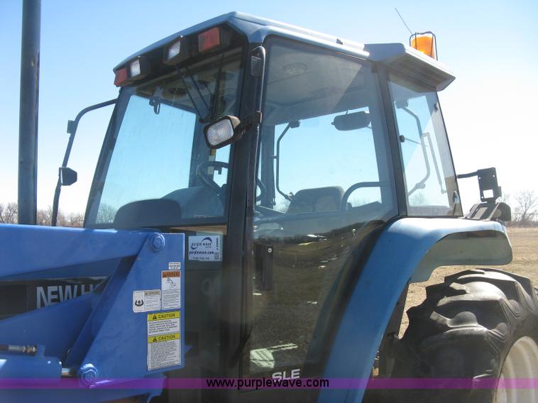 image for item J2886 1996 New Holland 7740 MFWD tractor