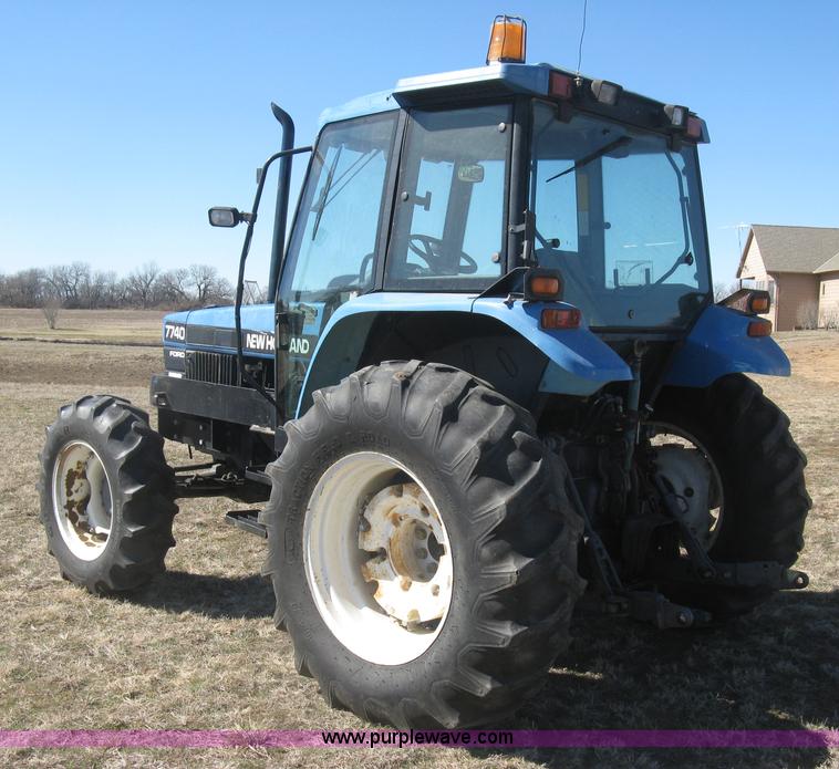 image for item J2886 1996 New Holland 7740 MFWD tractor