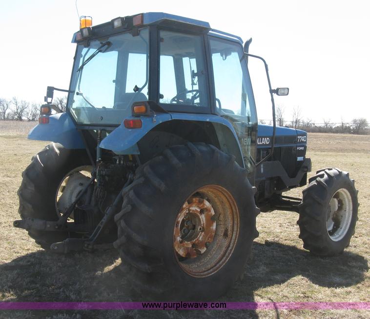 image for item J2886 1996 New Holland 7740 MFWD tractor