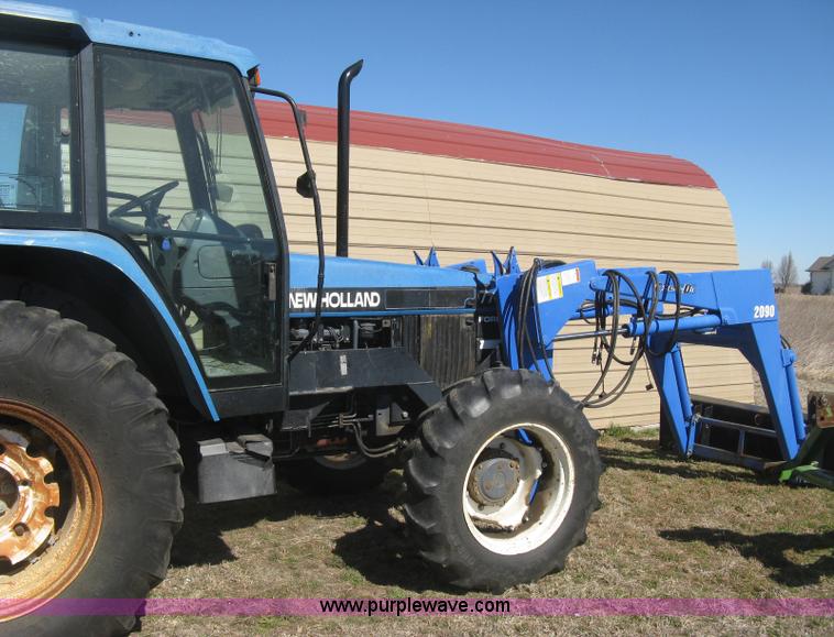 image for item J2886 1996 New Holland 7740 MFWD tractor