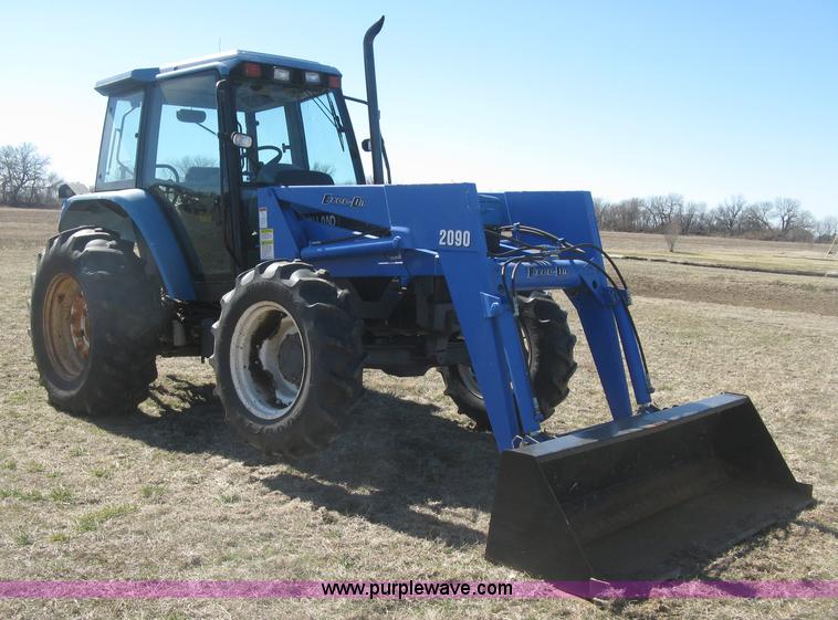 image for item J2886 1996 New Holland 7740 MFWD tractor
