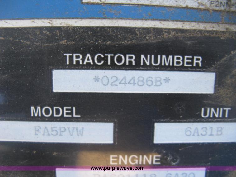 image for item J2886 1996 New Holland 7740 MFWD tractor