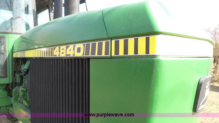 image for item J6265 1981 John Deere 4840 tractor