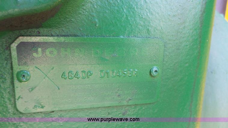 image for item J6265 1981 John Deere 4840 tractor
