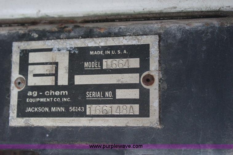 image for item J7559 Ag-Chem TerraGator 1664 self-propelled dry spreader applicator