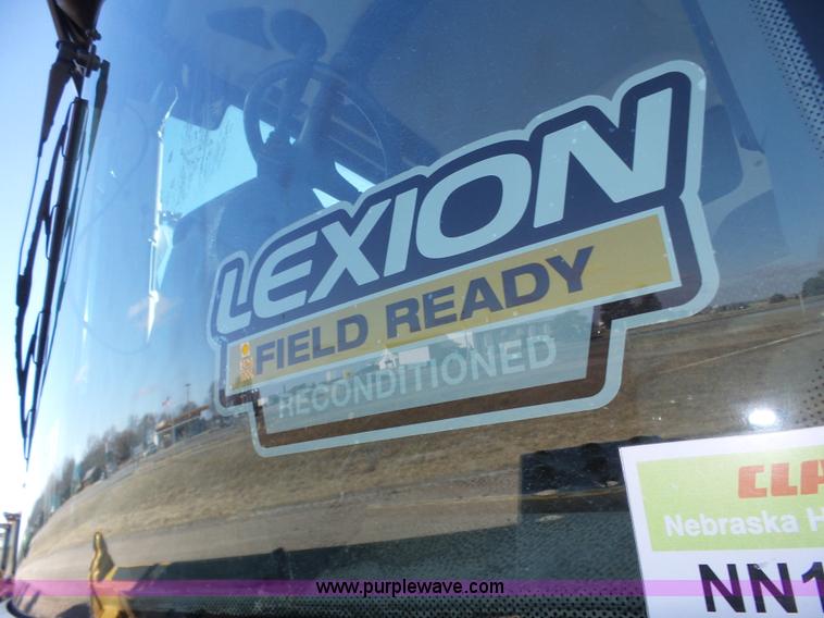 image for item J8913 2013 Lexion Claas 740TT RWA combine