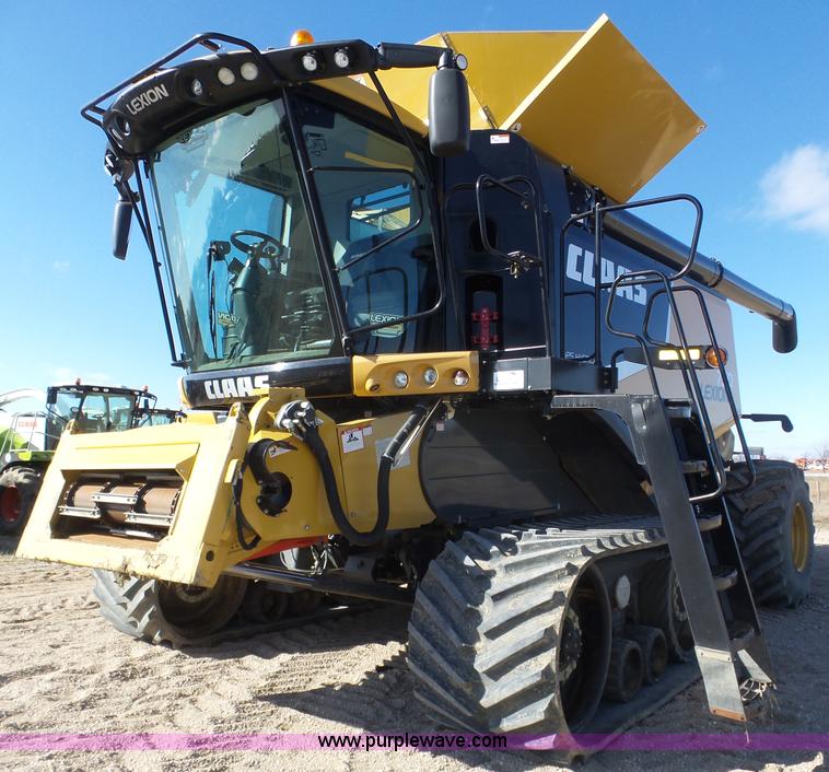 image for item J8914 2013 Lexion Claas 750TT RWA combine