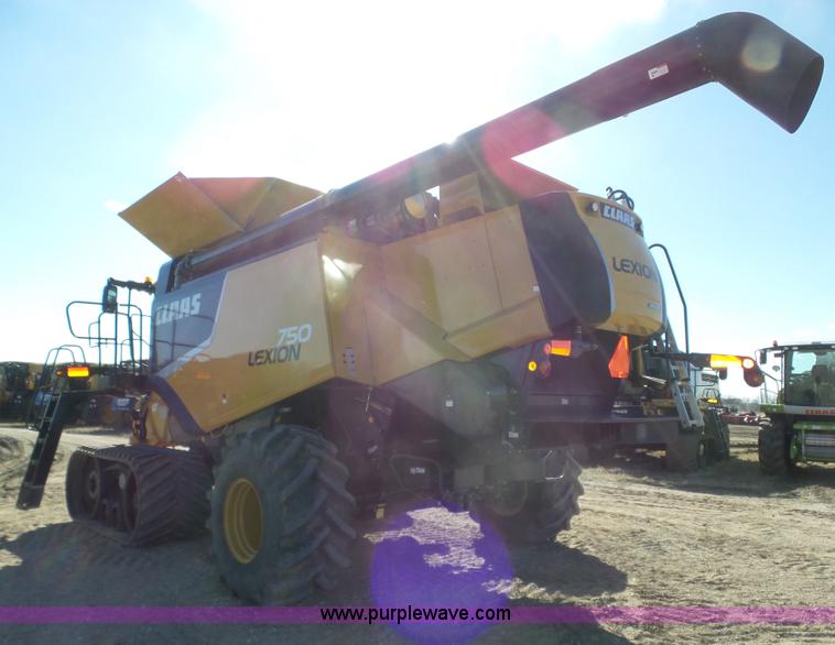 image for item J8914 2013 Lexion Claas 750TT RWA combine