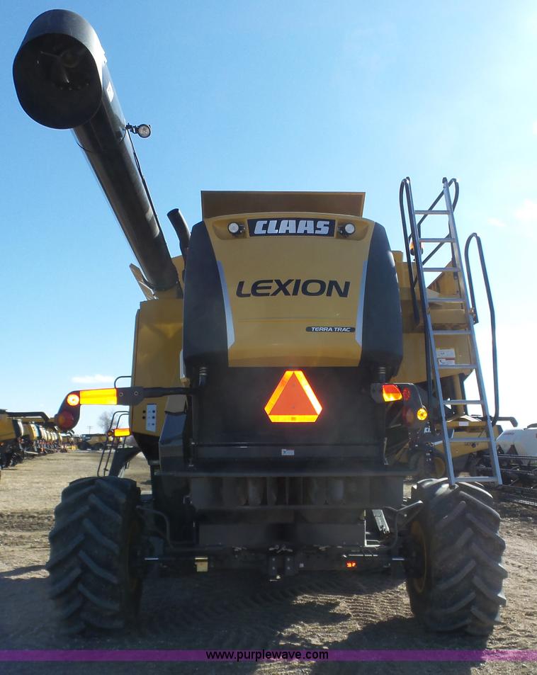 image for item J8914 2013 Lexion Claas 750TT RWA combine