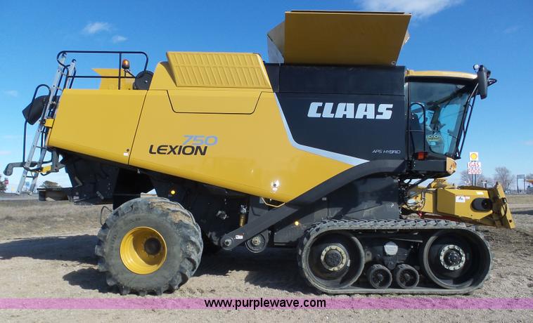 image for item J8914 2013 Lexion Claas 750TT RWA combine