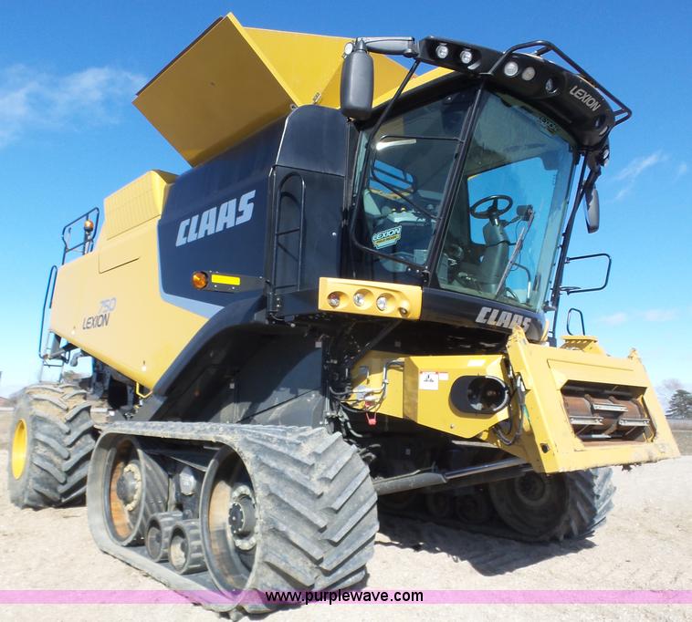 image for item J8914 2013 Lexion Claas 750TT RWA combine