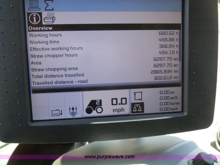 image for item J8914 2013 Lexion Claas 750TT RWA combine