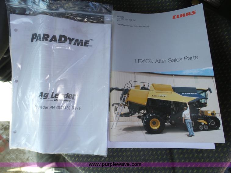 image for item J8914 2013 Lexion Claas 750TT RWA combine