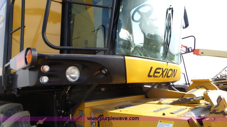 image for item K3495 2010 Lexion Claas 580R RWA combine