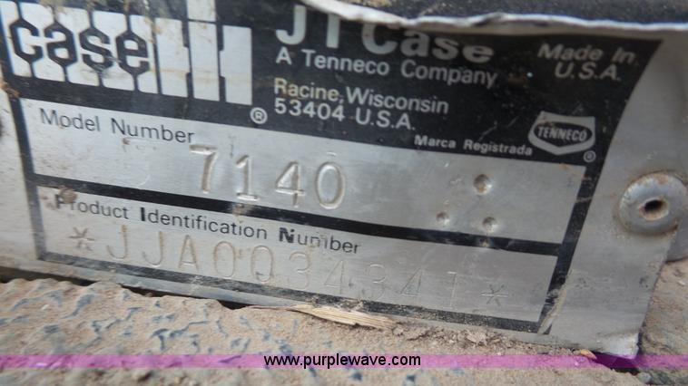 image for item K5067 Case IH 7140 MFWD tractor