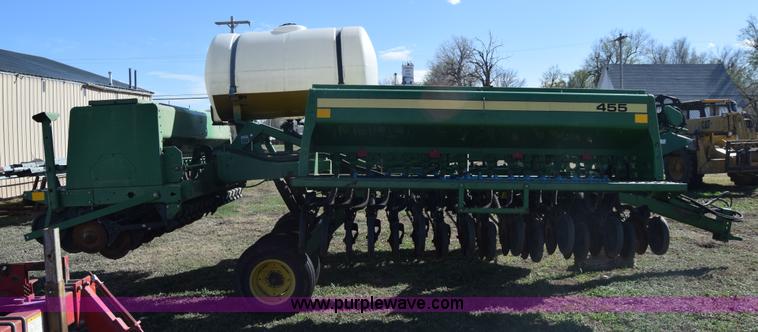 image for item K8574 John Deere 455 grain drill