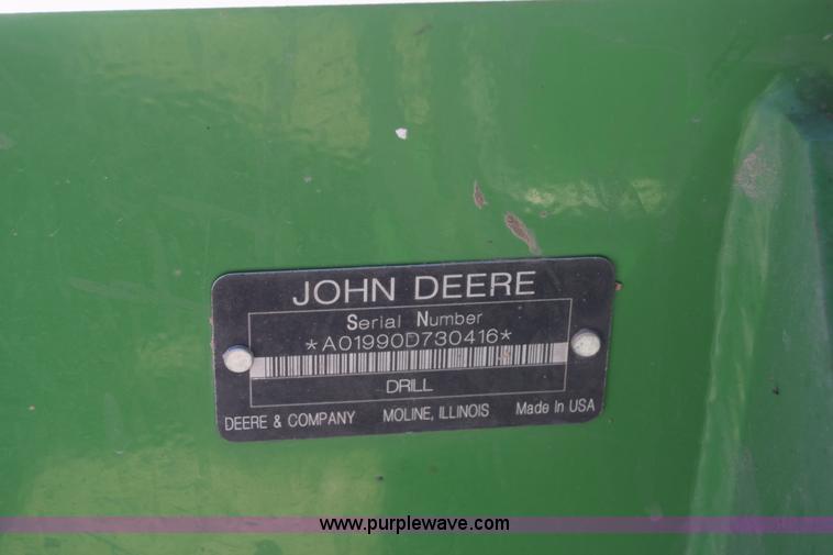image for item K8615 2009 John Deere 1990 CCS air seeder