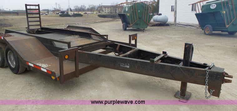 image for item L4247 1999 shop built sprayer trailer