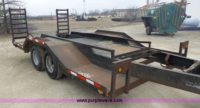 image for item L4247 1999 shop built sprayer trailer