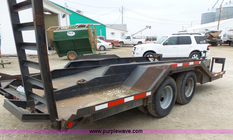 image for item L4247 1999 shop built sprayer trailer