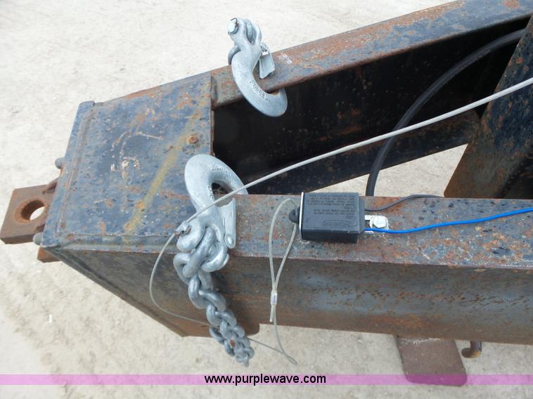 image for item L4247 1999 shop built sprayer trailer