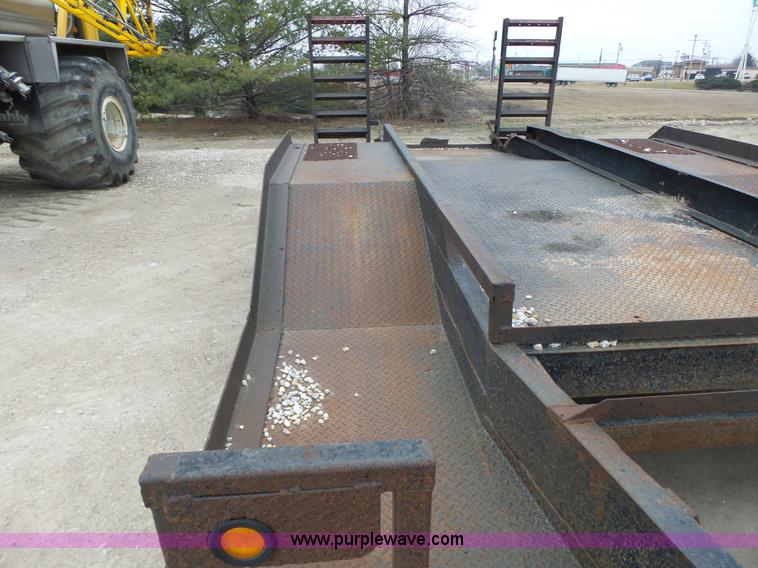 image for item L4247 1999 shop built sprayer trailer