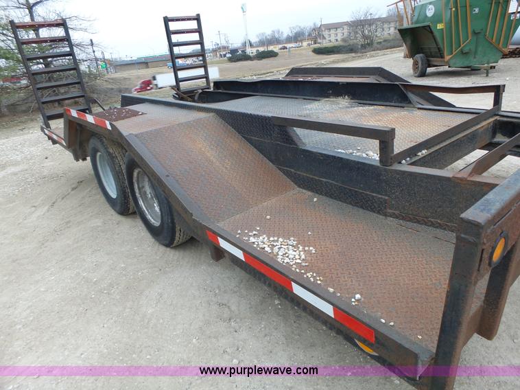 image for item L4247 1999 shop built sprayer trailer