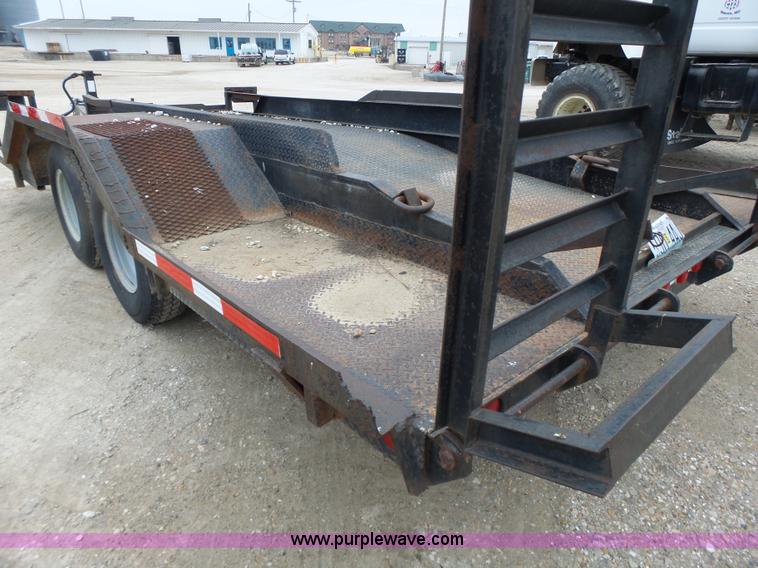 image for item L4247 1999 shop built sprayer trailer