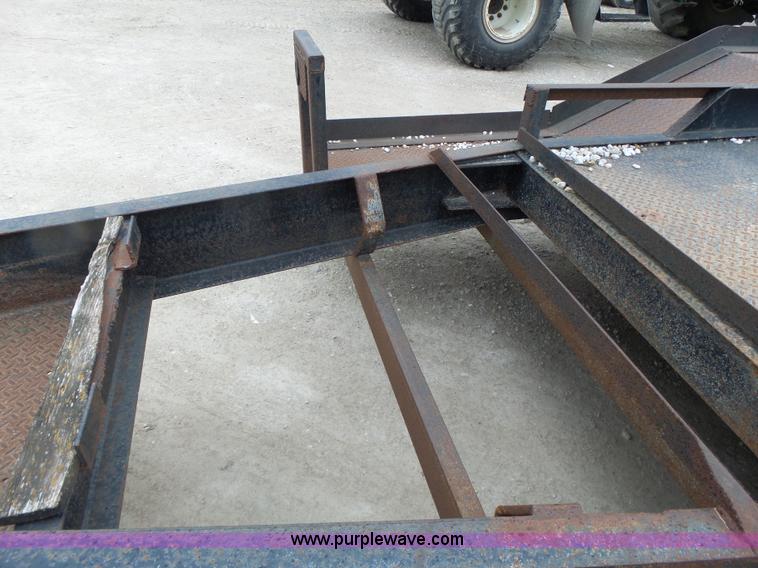 image for item L4247 1999 shop built sprayer trailer