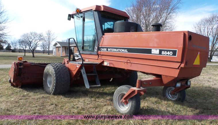image for item L6249 1994 Case IH 8840 self-propelled windrower