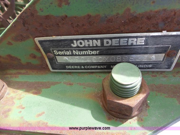 image for item L6263 John Deere 400 rotary hoe
